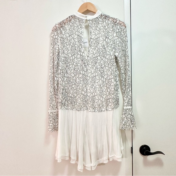 Free People Tell Tale Cutout Lace Tunic - Picture 5 of 10